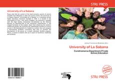University of La Sabana kitap kapağı