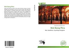 Buchcover von Wat Bang Phra