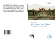 Capa do livro de Wat Bowonniwet Vihara 