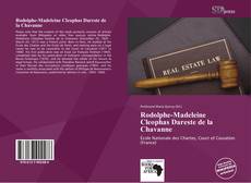 Rodolphe-Madeleine Cleophas Dareste de la Chavanne kitap kapağı