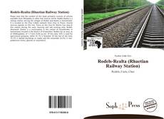 Buchcover von Rodels-Realta (Rhaetian Railway Station)