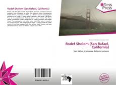 Bookcover of Rodef Sholom (San Rafael, California)