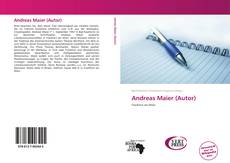 Bookcover of Andreas Maier (Autor)