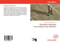 Capa do livro de Rodolphe Hottinger 