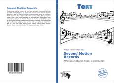 Capa do livro de Second Motion Records 