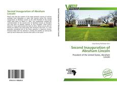 Capa do livro de Second Inauguration of Abraham Lincoln 
