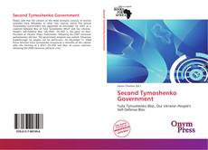 Capa do livro de Second Tymoshenko Government 