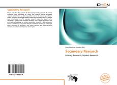 Bookcover of Secondary Research