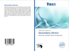 Capa do livro de Secondary Stress 