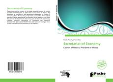 Capa do livro de Secretariat of Economy 