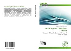 Secretary for Overseas Trade kitap kapağı