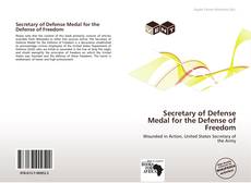 Portada del libro de Secretary of Defense Medal for the Defense of Freedom