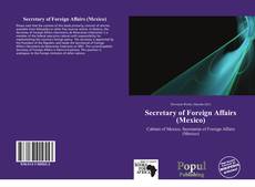 Buchcover von Secretary of Foreign Affairs (Mexico)