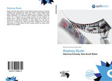 Capa do livro de Rodney Rude 