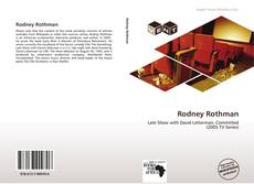 Capa do livro de Rodney Rothman 