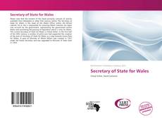Capa do livro de Secretary of State for Wales 