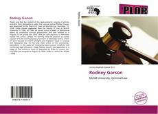 Buchcover von Rodney Garson