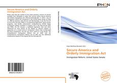 Bookcover of Secure America and Orderly Immigration Act
