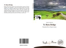Bookcover of Te Rata Bridge