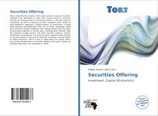 Couverture de Securities Offering