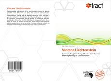 Buchcover von Vincenz Liechtenstein