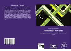 Обложка Vincente de Valverde