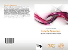 Copertina di Security Agreement