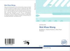 Portada del libro de Wat Khao Wong