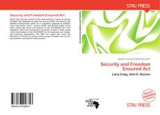 Security and Freedom Ensured Act kitap kapağı