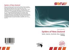 Spiders of New Zealand的封面