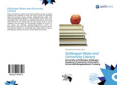 Bookcover of Göttingen State and University Library