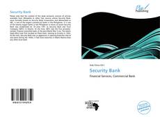 Capa do livro de Security Bank 