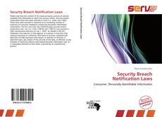 Bookcover of Security Breach Notification Laws