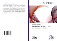 Couverture de Security Characteristic Line