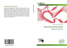 Capa do livro de Security Community 