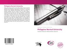 Bookcover of Philippine Normal University
