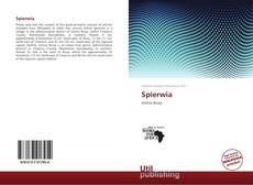 Capa do livro de Spierwia 