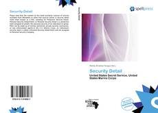 Security Detail kitap kapağı