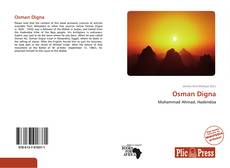 Capa do livro de Osman Digna 
