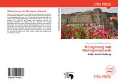 Belagerung von Nowogeorgiewsk kitap kapağı