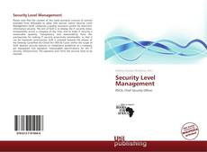 Copertina di Security Level Management