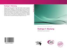 Bookcover of Rodrigo F. Maclang