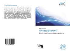Buchcover von Vincible Ignorance