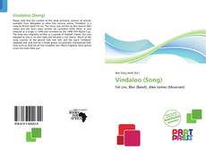 Vindaloo (Song) kitap kapağı