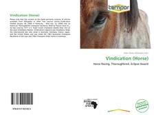 Buchcover von Vindication (Horse)