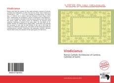 Portada del libro de Vindicianus