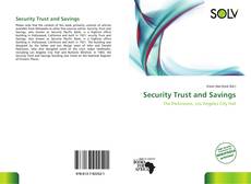 Capa do livro de Security Trust and Savings 
