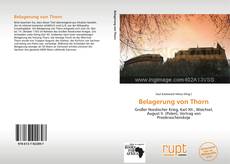 Buchcover von Belagerung von Thorn