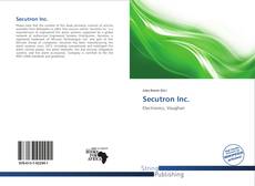 Couverture de Secutron Inc.