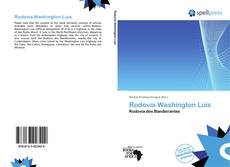 Capa do livro de Rodovia Washington Luís 